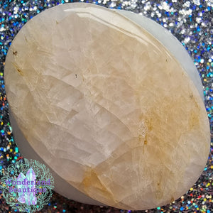 Yellow Calcite Palmstone