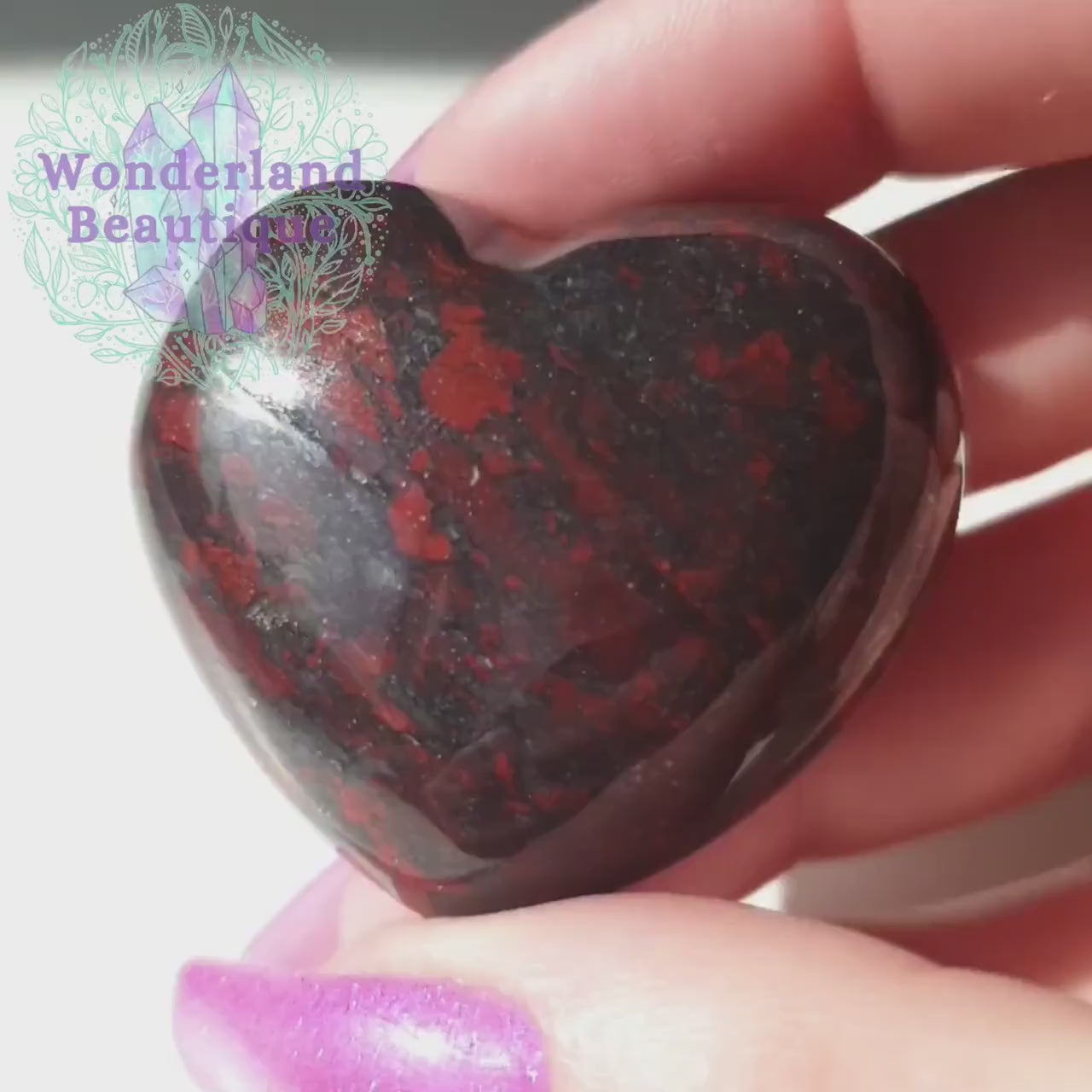 Poppy Jasper Heart