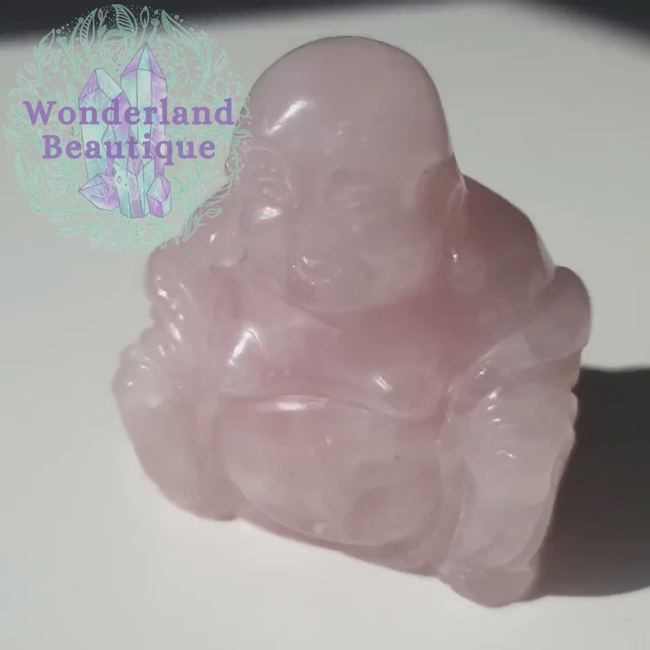 Rose Quartz Buddha