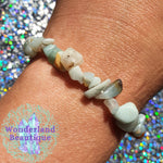 Load image into Gallery viewer, Wonderland Beautique - Amazonite Chip Bracelet
