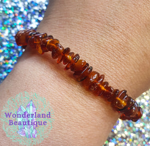 Amber Chip Bracelet