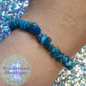 Apatite Chip Bracelet