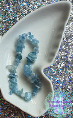 Load image into Gallery viewer, Aquamarine Chip Bracelet
