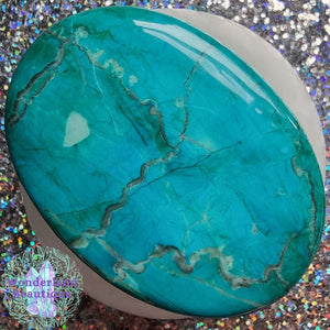 Chrysocolla Howlite Palmstone