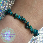 Load image into Gallery viewer, Chrysocolla Chip Bracelet
