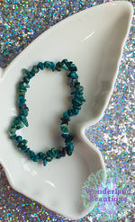 Load image into Gallery viewer, Chrysocolla Chip Bracelet
