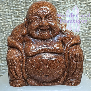 Wonderland Beautique - Crystal Carved Buddha