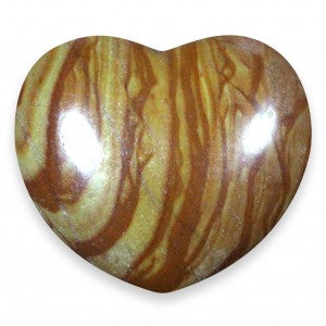 Walnut Jasper Heart