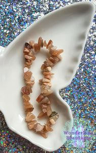 Moonstone Chip Bracelet