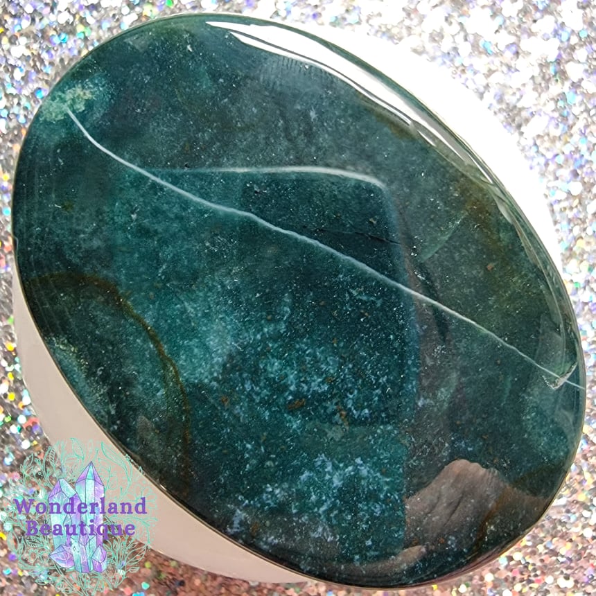 Moss Agate Palmstone