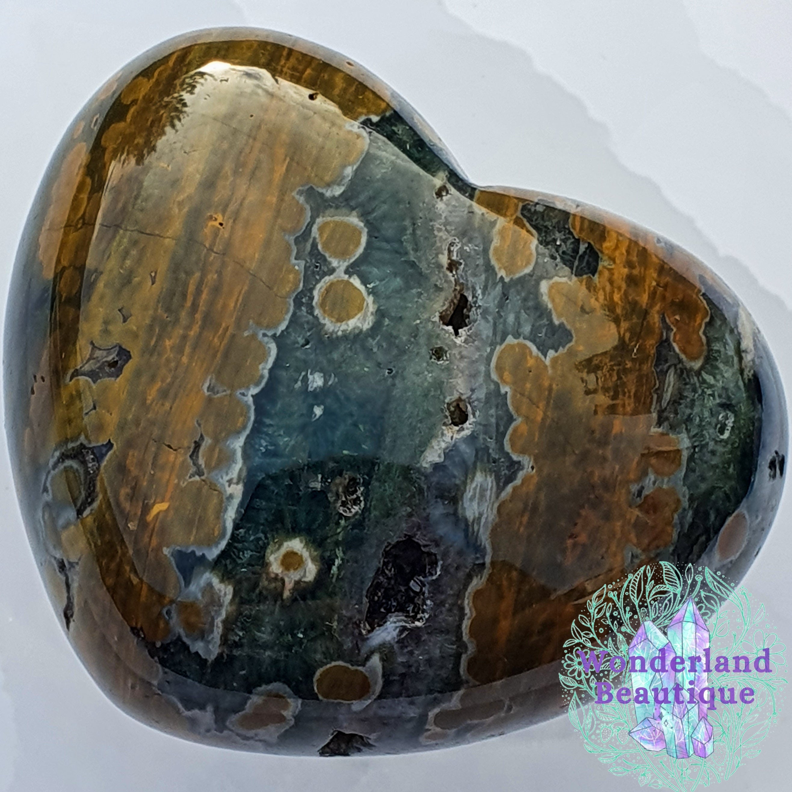 Ocean Jasper Heart