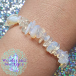 Load image into Gallery viewer, Opalite Chip Bracelet
