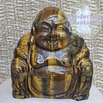 Load image into Gallery viewer, Wonderland Beautique - Golden Tiger&#39;s Eye Buddha
