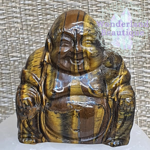 Wonderland Beautique - Golden Tiger's Eye Buddha