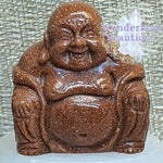 Load image into Gallery viewer, Wonderland Beautique - Goldstone Buddha
