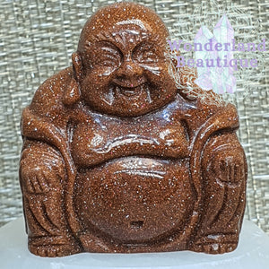 Wonderland Beautique - Goldstone Buddha