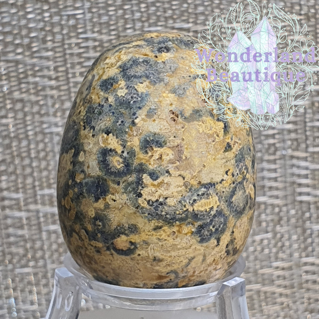 Wonderland Beautique - Leopardskin Jasper Egg