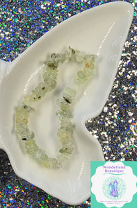 Wonderland Beautique - Prehnite Chipped Bracelet