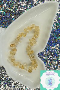 Wonderland Beautique - Citrine Chipped Bracelet