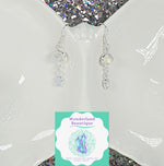 Load image into Gallery viewer, Wonderland Beautique - Double-Drop Opalite Earrings
