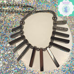 Load image into Gallery viewer, Wonderland Beautique - Hematite Combination Necklace 18&quot;
