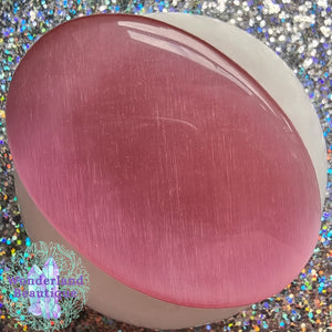 Pink Cat's Eye Palmstone