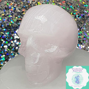 Wonderland Beautique - Crystal Carved Calcite Skull