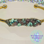 Load image into Gallery viewer, Wonderland Beautique - Pyrite Cuff Bracelet
