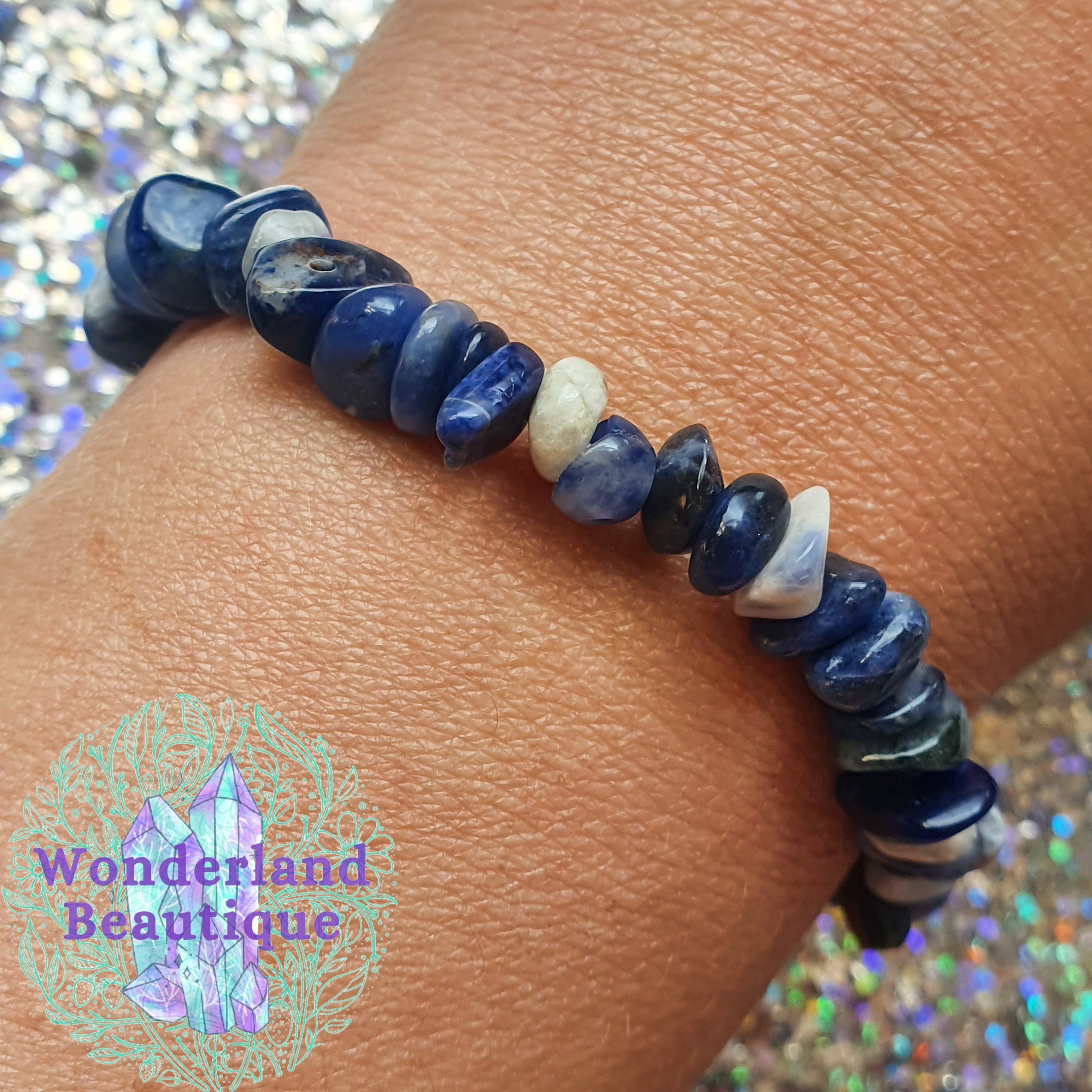 Sodalite Chip Bracelet