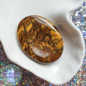 Tiger Jasper Thumbstone