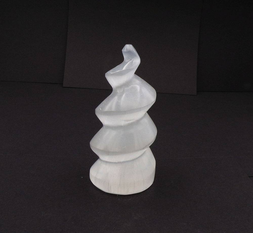 Wonderland Beautique - Selenite Spiral Horn